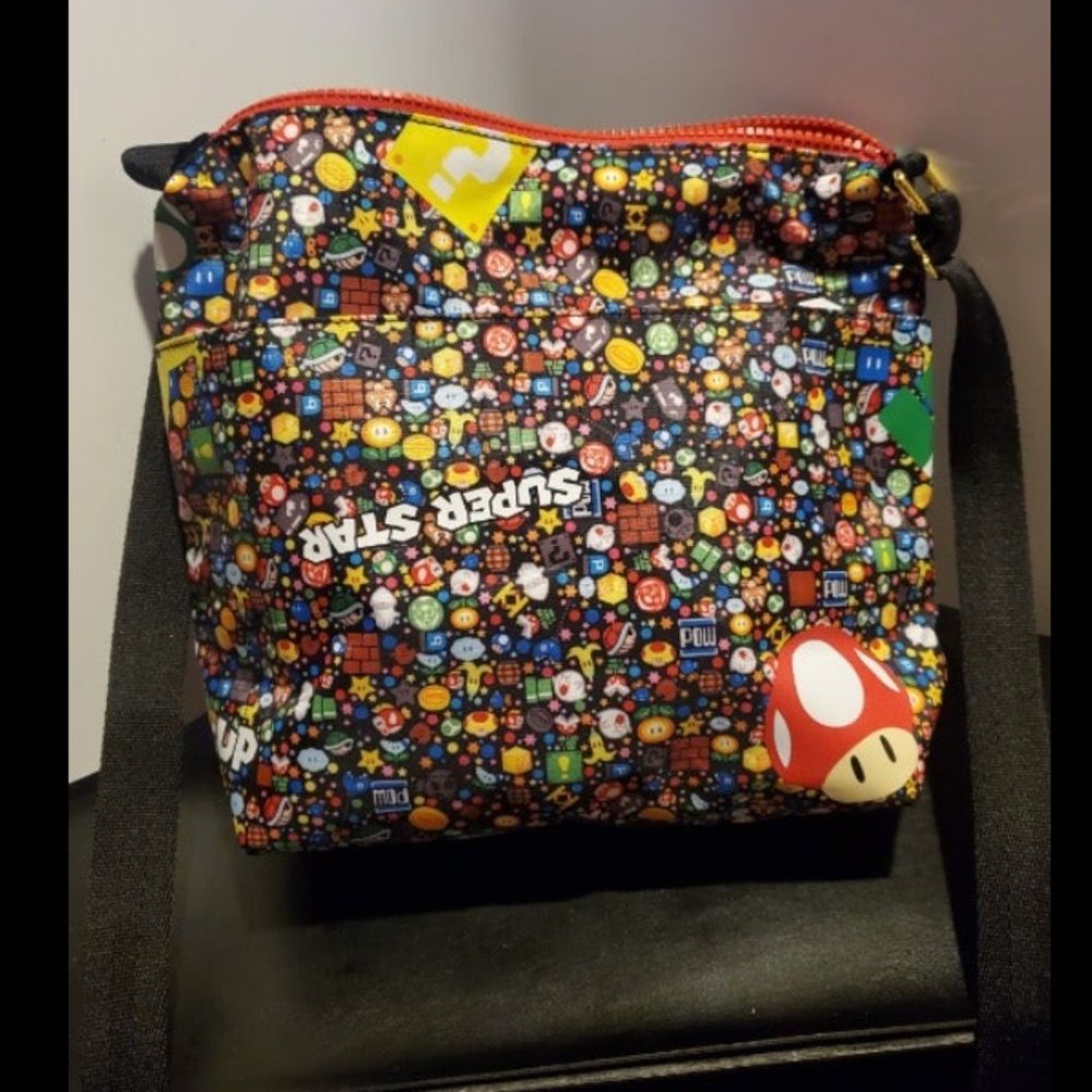 LeSportsac Super Mario Collaboration Bucket Crossbody Bag